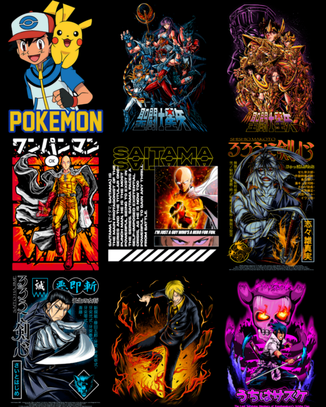 Pack Anime Vol. 01