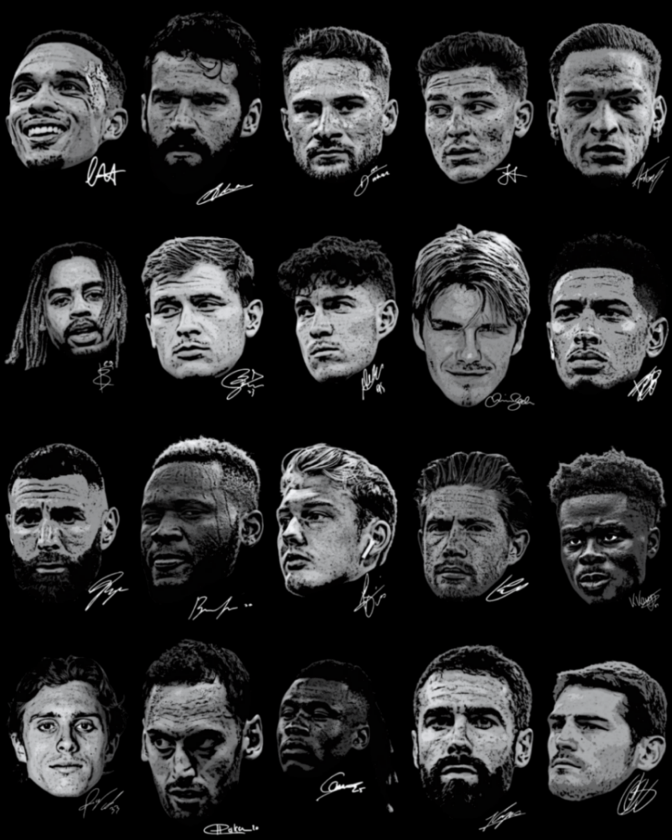 Pack Futebol Big Face 120+