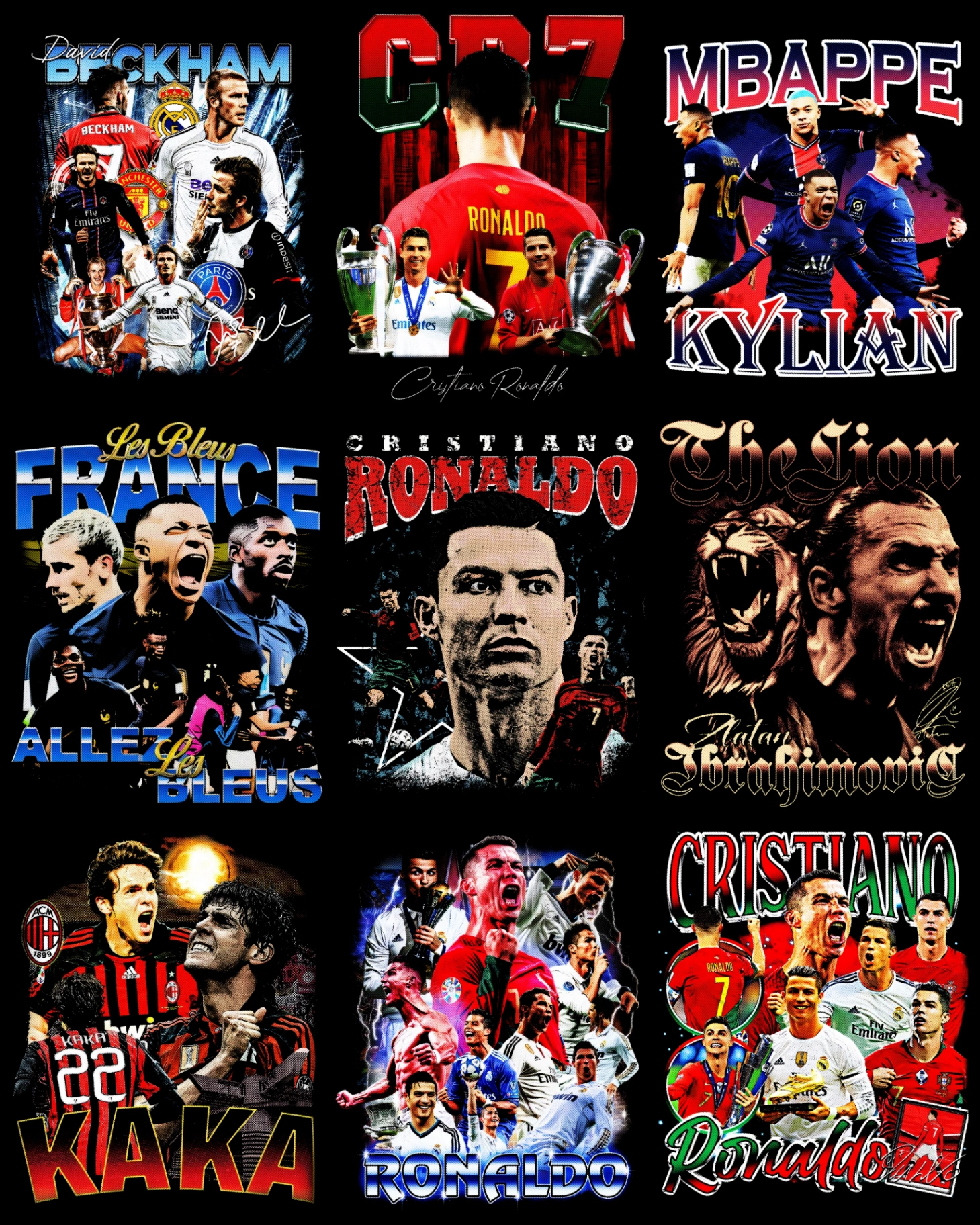 Pack Futebol Halftone 60+