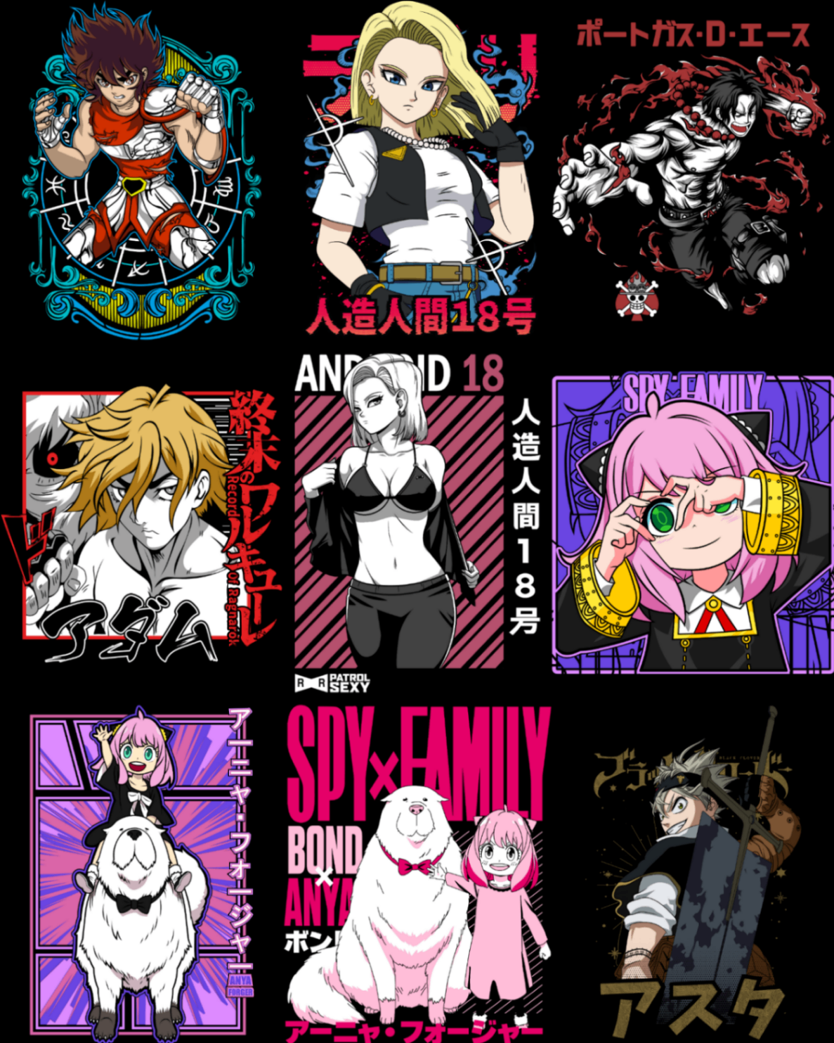 Pack Anime Vol. 03