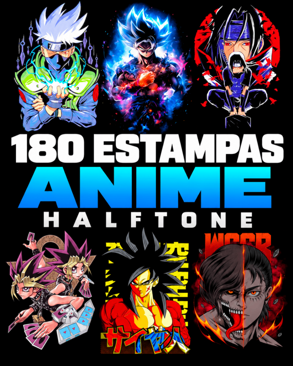 Pack Anime Halftone 180+