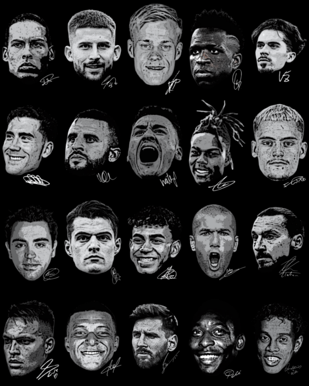 Pack Futebol Big Face 120+