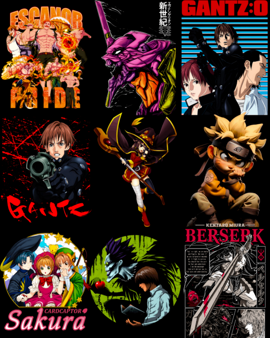 Pack Anime Vol. 01