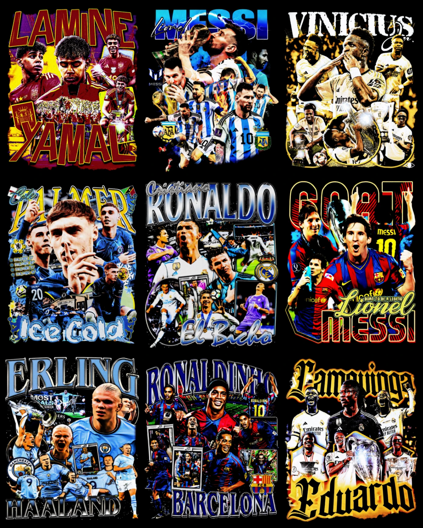 Pack Futebol Halftone 60+